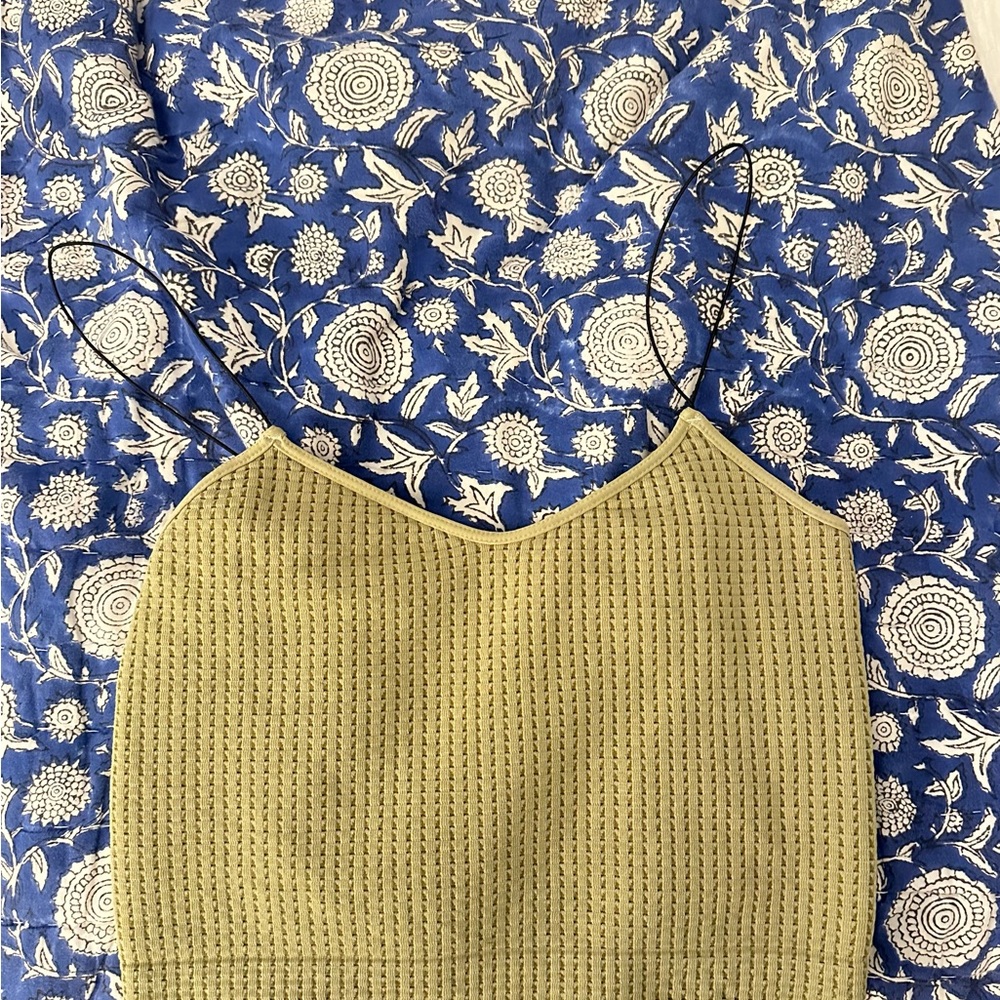 Olive Green Women's Top